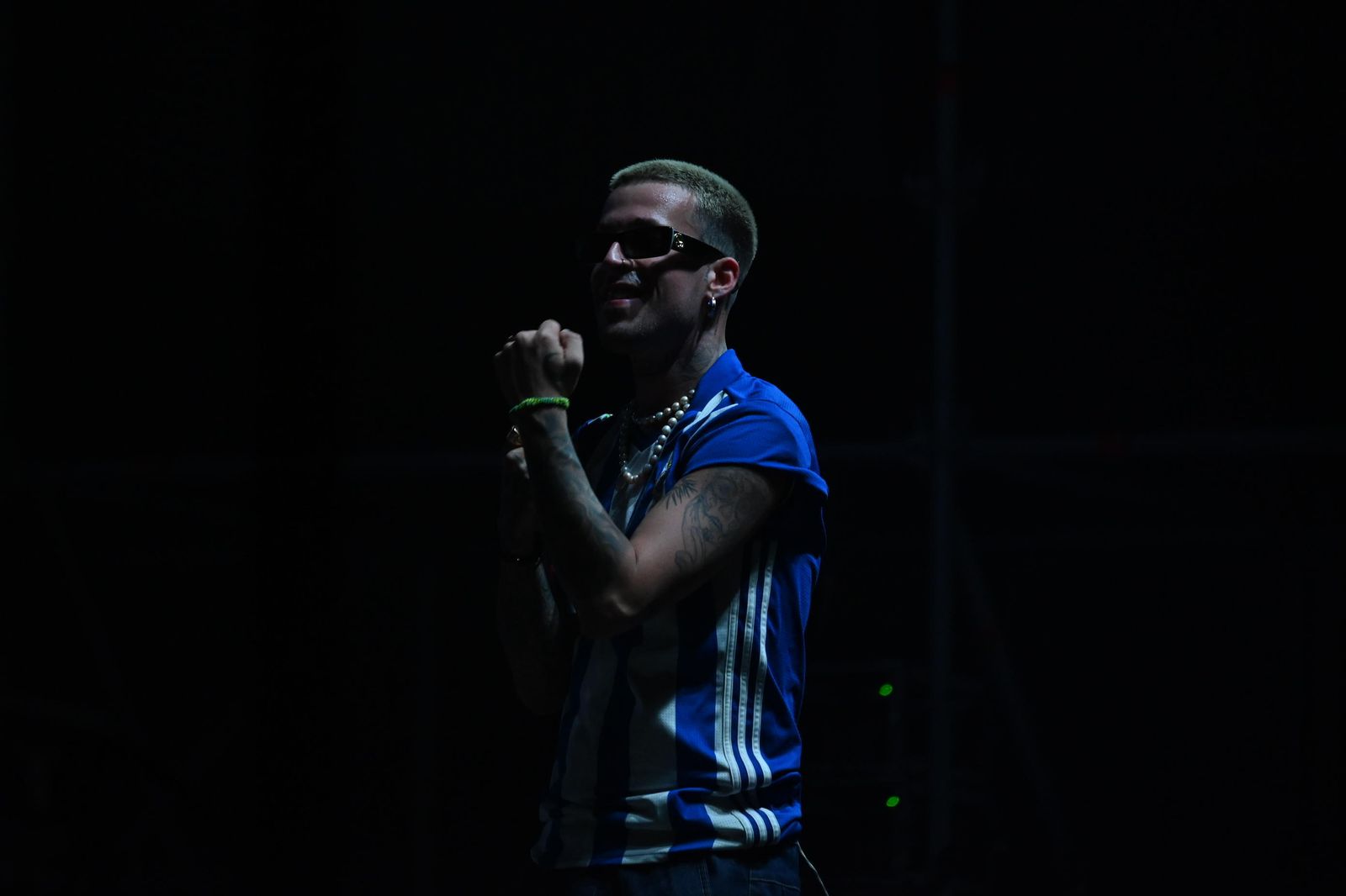 Las imágenes del concierto de Maikel Delacalle en las Fiestas Colombinas de Huelva