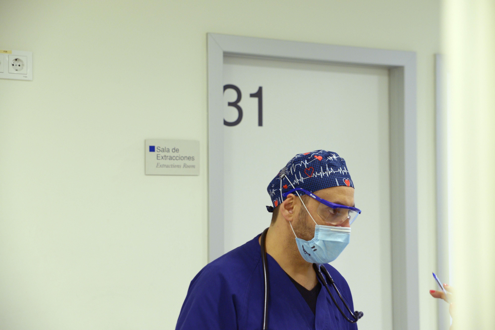 Fotos del dispositivo  para atender pacientes en QuironSalud