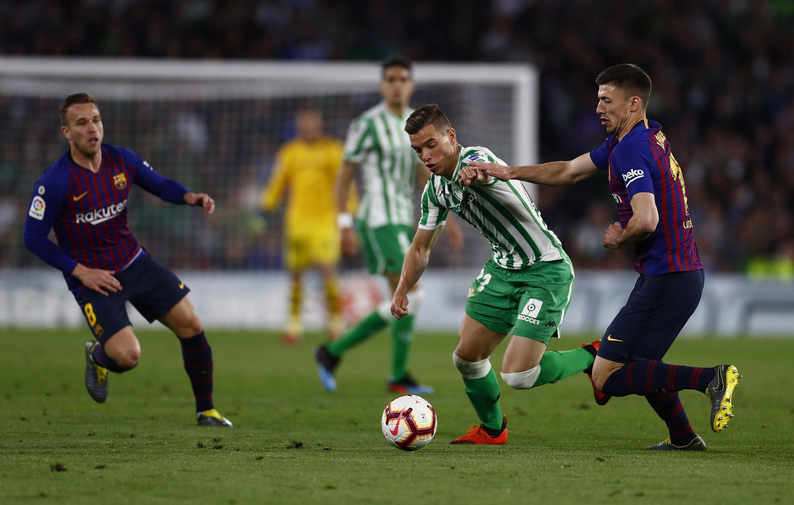 El Betis-Barcelona, en imágenes