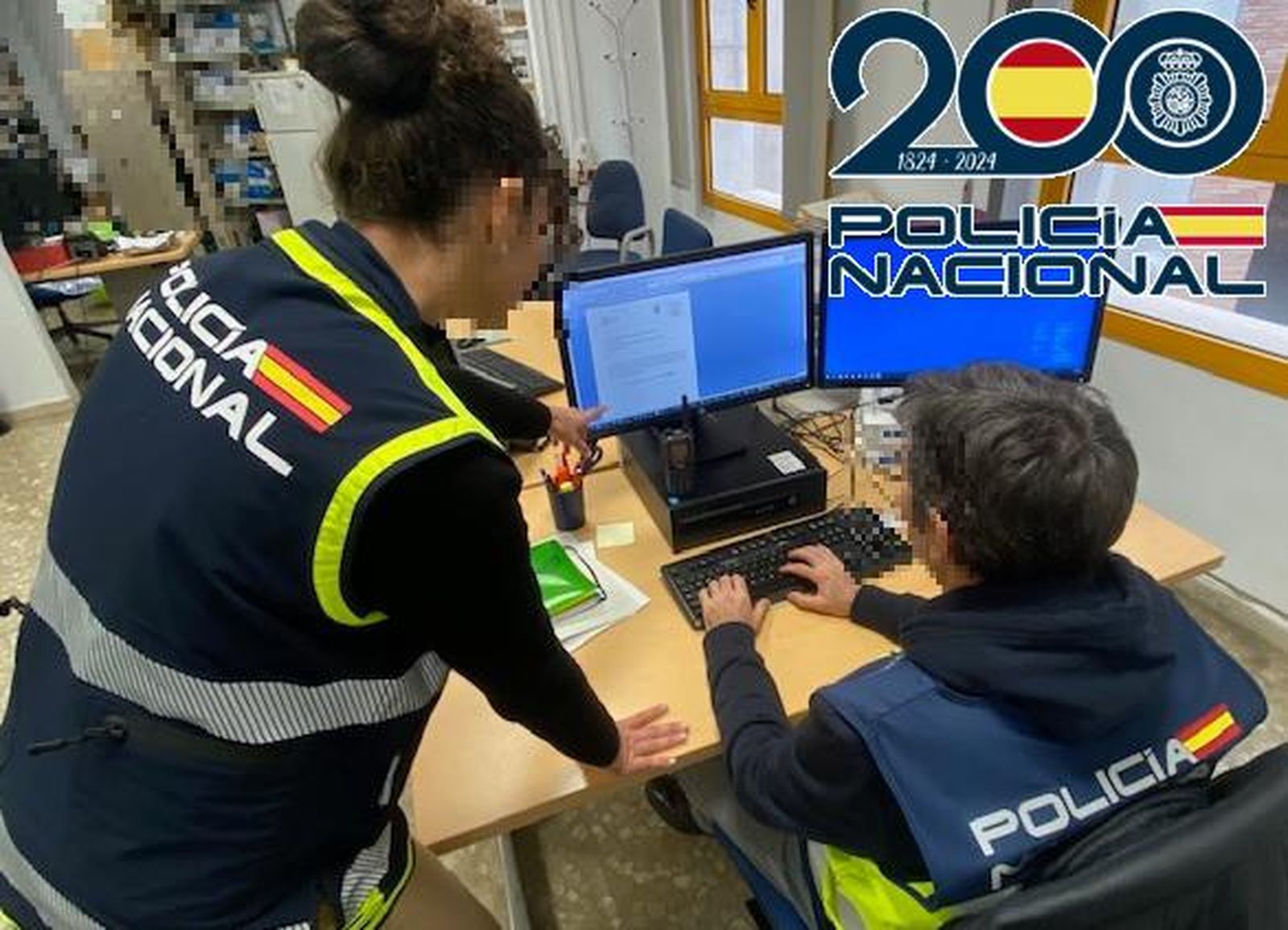 Policías nacionales en una imagen de archivo