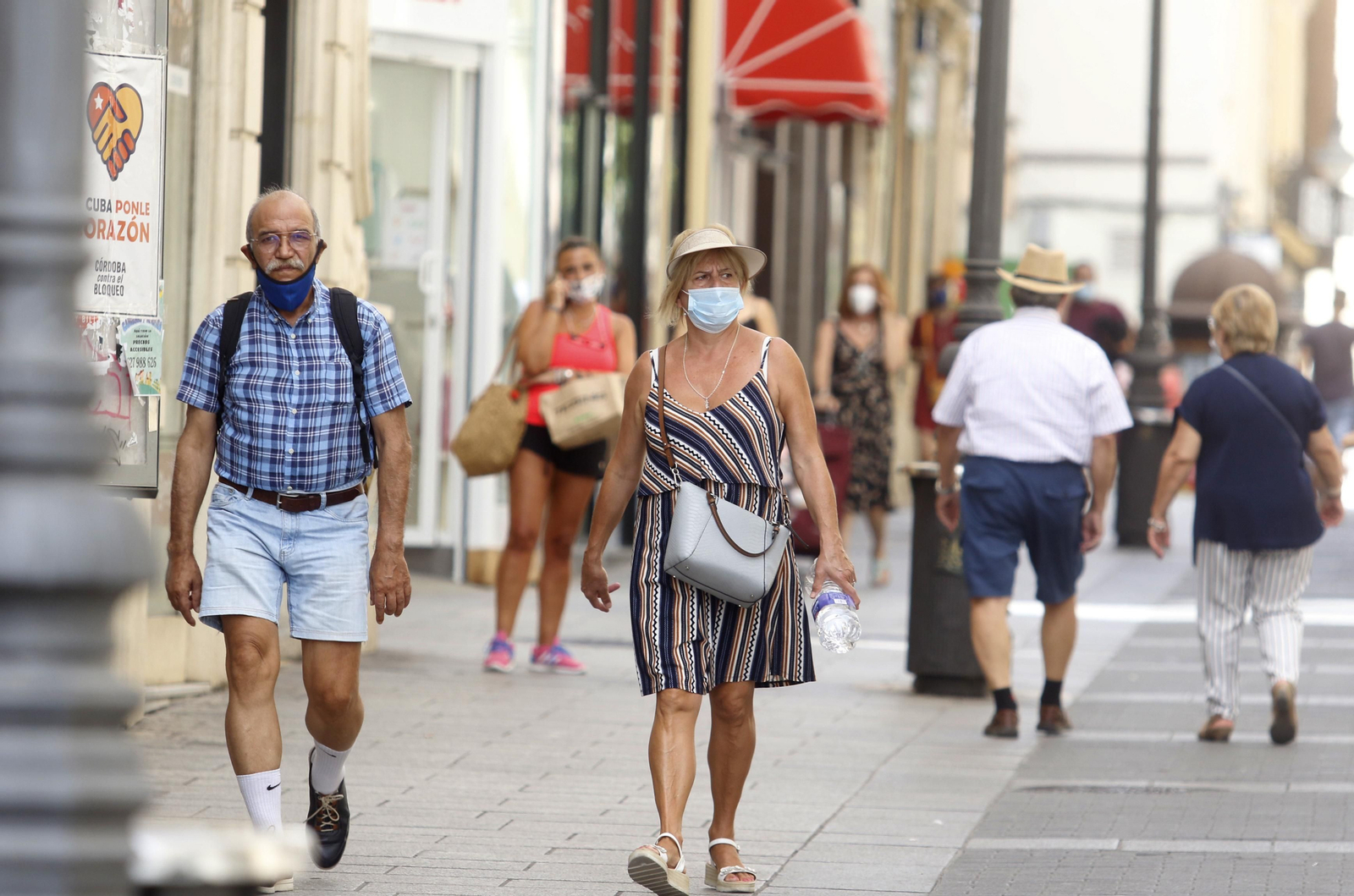 Córdoba se asfixia con las temperaturas máximas de España, en imágenes