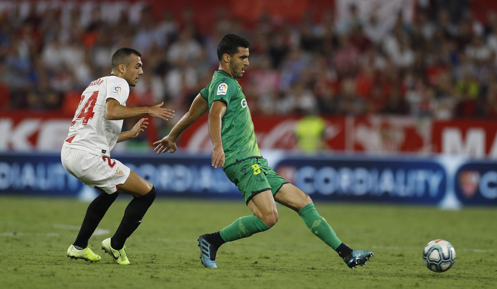 Las imágenes del Sevilla-Real Sociedad