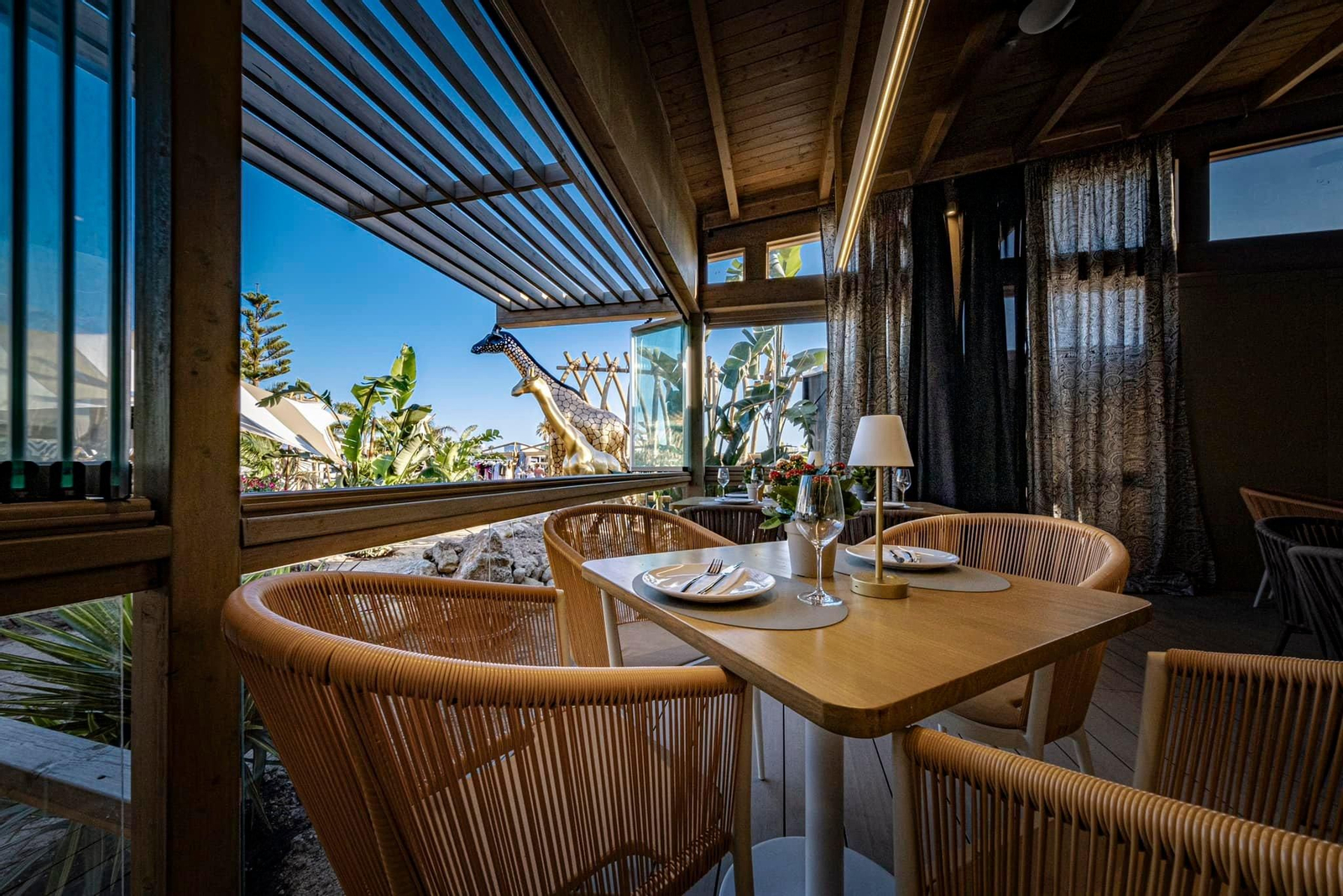 La decoración de este exótico restaurante de Chiclana te hará viajar por África sin salir de Cádiz