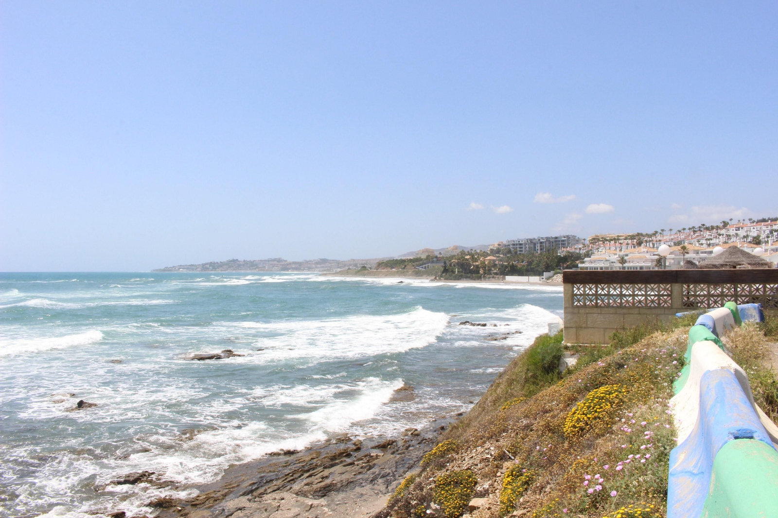 La playa de Calaburras de Mijas en el camino hacia la fase 2 de la desescalada