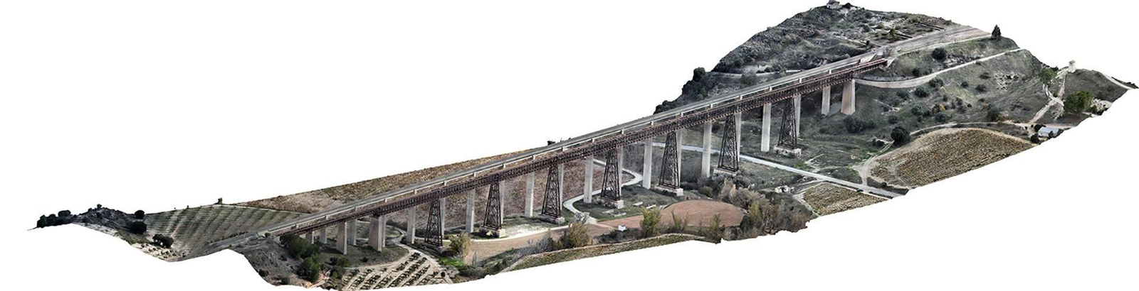 Investigadores de la UJA reconstruyen en 3D el puente de hierro más largo de España