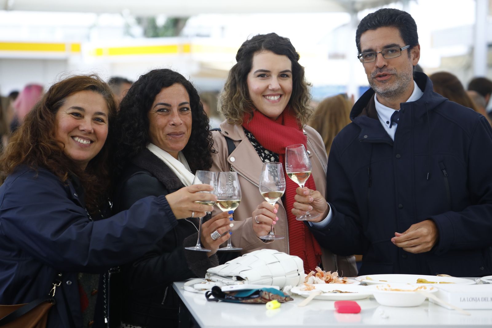 Las imágenes de un lluvioso tercer día de la Cata del Vino en Córdoba