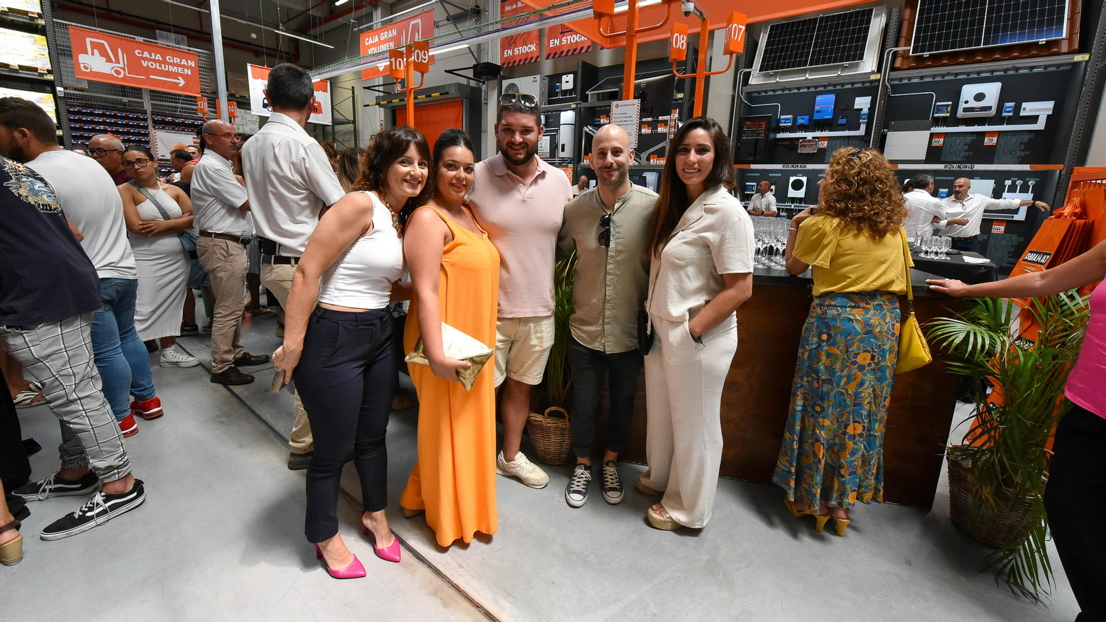 Las fotos de la inauguración de Obramat en Palmones