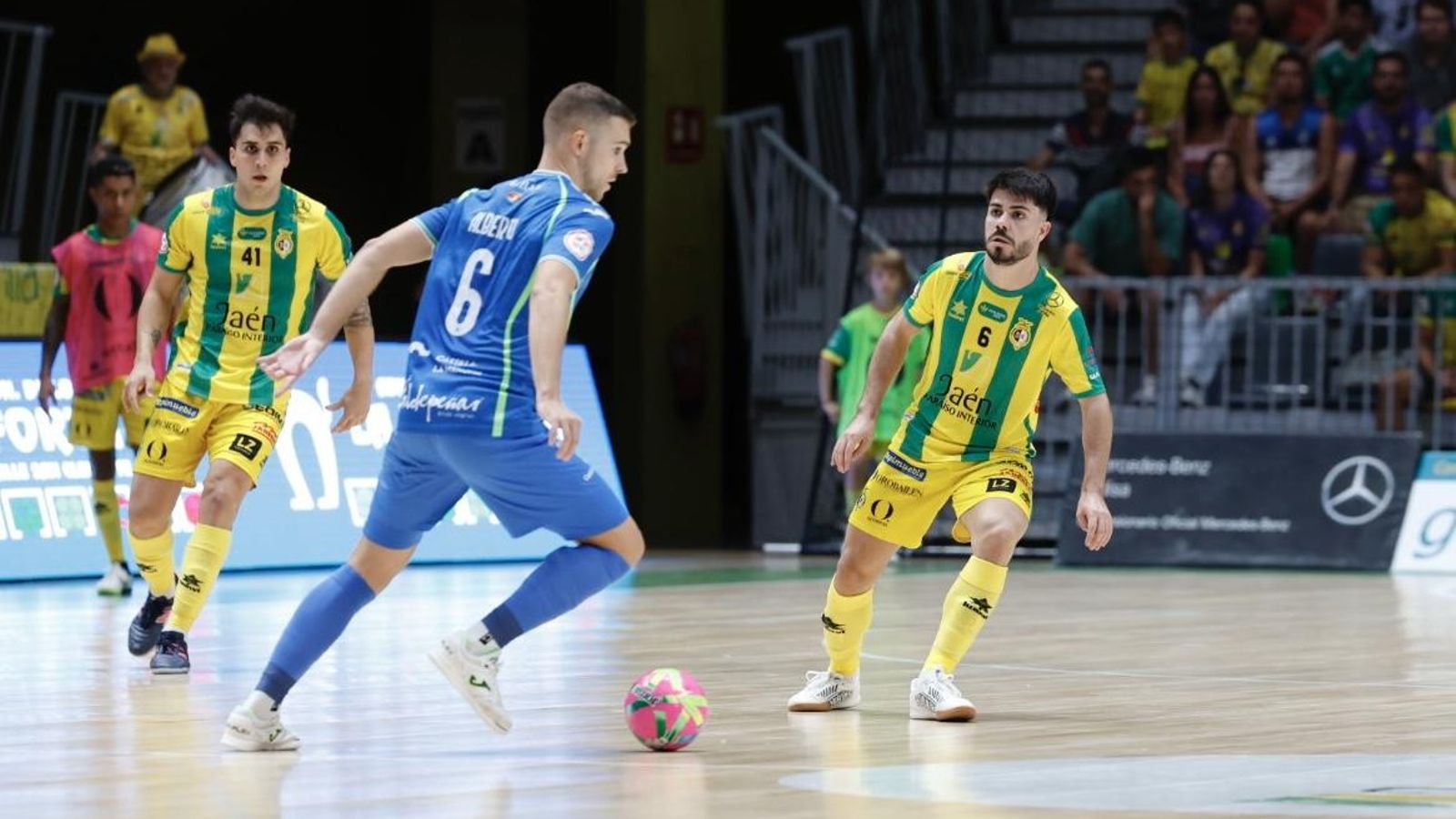 El conjunto azulón se llevó el triunfo del Olivo Arena.