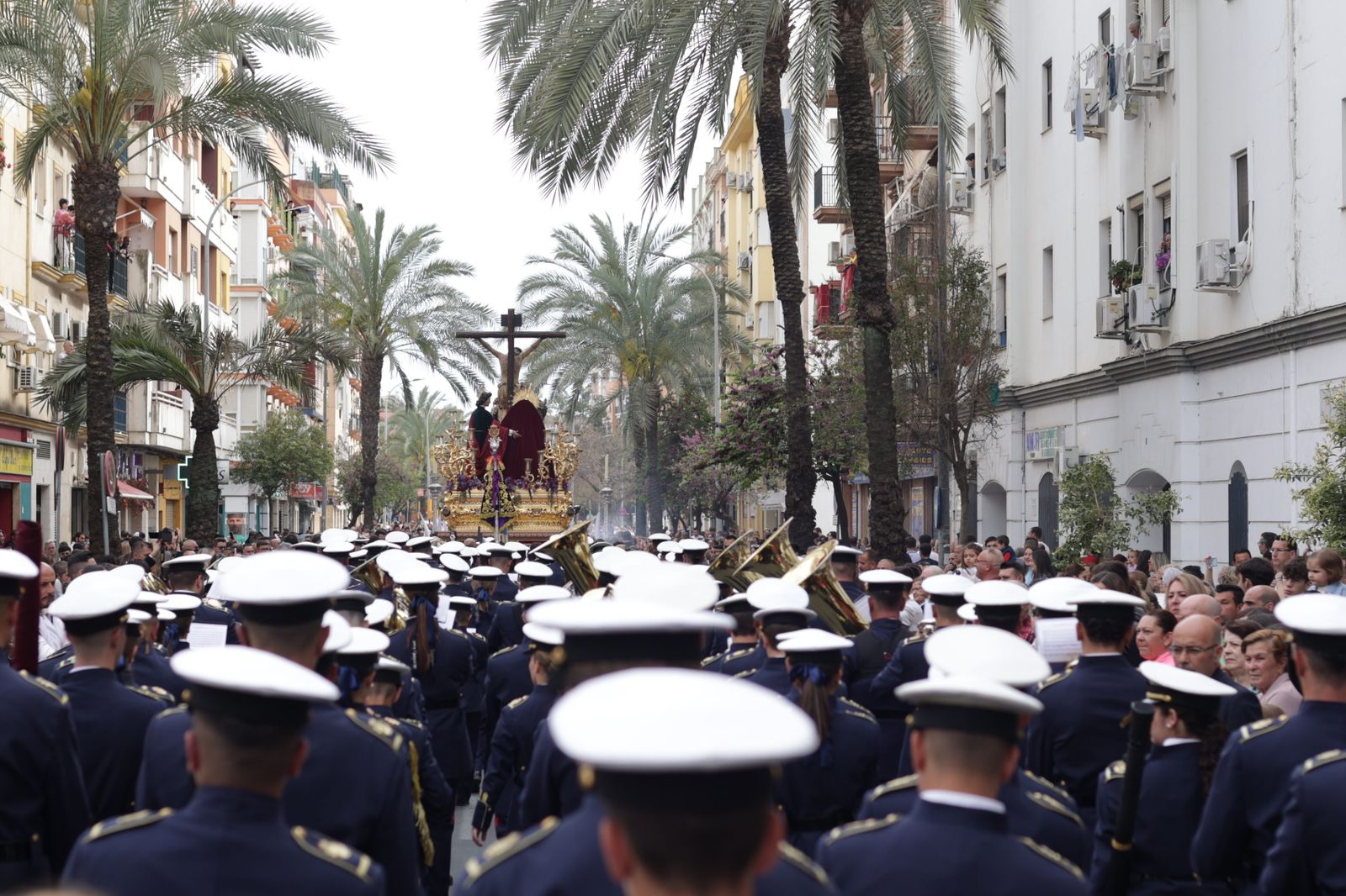 Martes Santo: la Hermandad de La Lanzada en imágenes