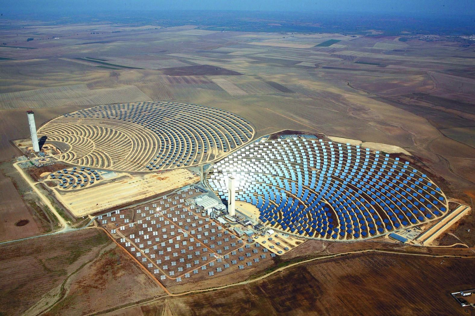 Plantas termosolares en la provincia de Sevilla