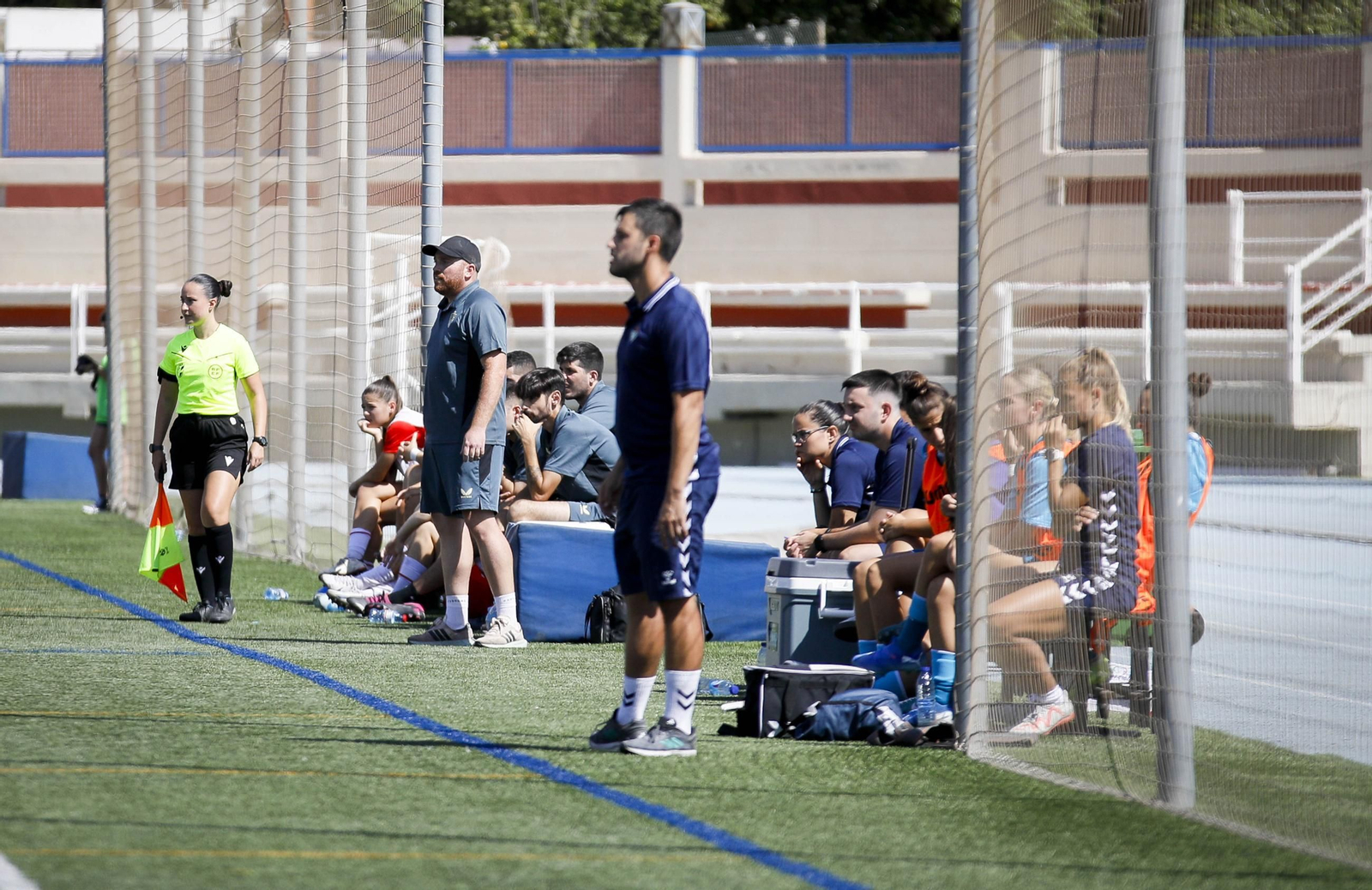 Las imágenes del partido de fútbol del Almería femenino contra el Betis B
