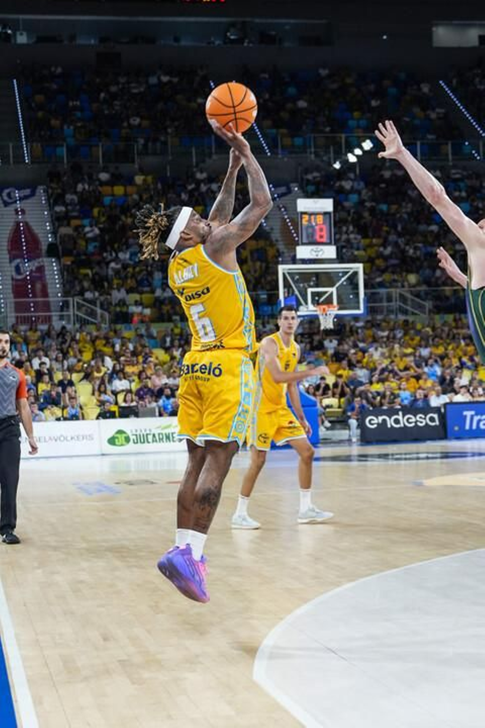El Gran Canaria-Unicaja, en fotos