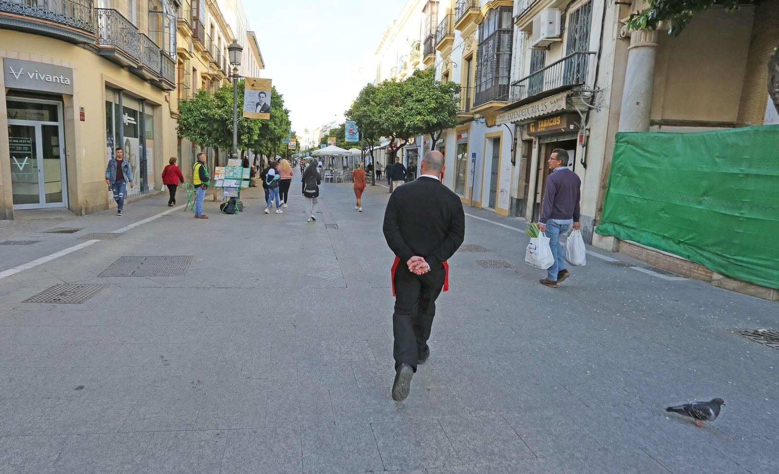 Efectos del coronavirus en el comercio de Jerez
