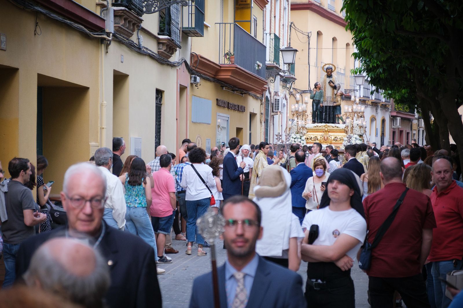 Las imágenes de la procesión de María Auxiliadora de Triana