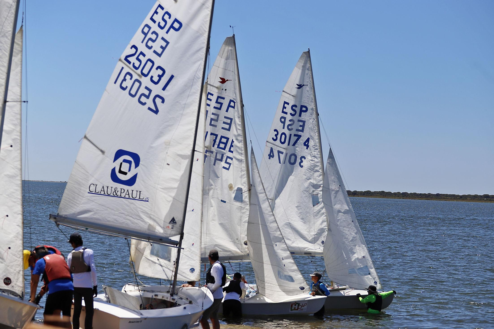 Imágenes de la final de la Copa de Andalucía de Snipe en Huelva