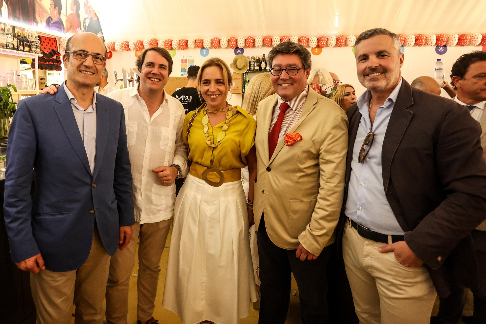 Imágenes de la caseta de Canal Sur en la Feria de Jerez