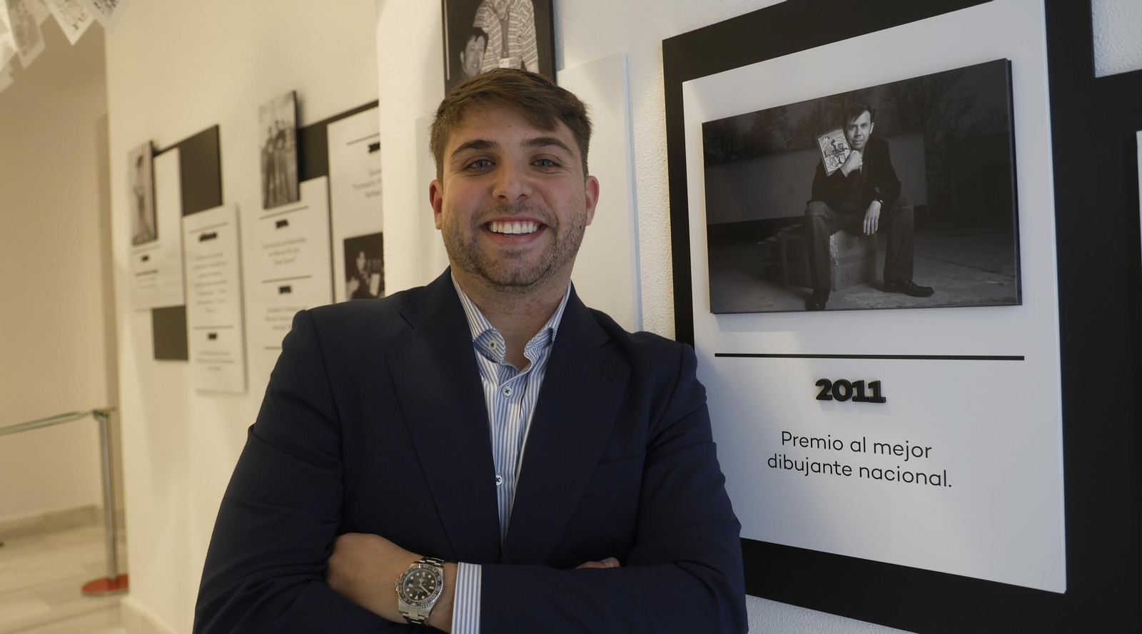 Las fotos de la inauguración de la sala Carlos Pacheco en el Centro de Arte Contemporáneo de San Roque