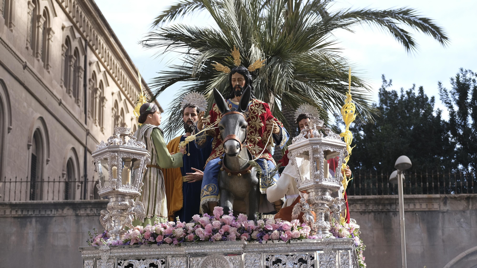 Imágenes de la Procesión de la Borriquita de Almería