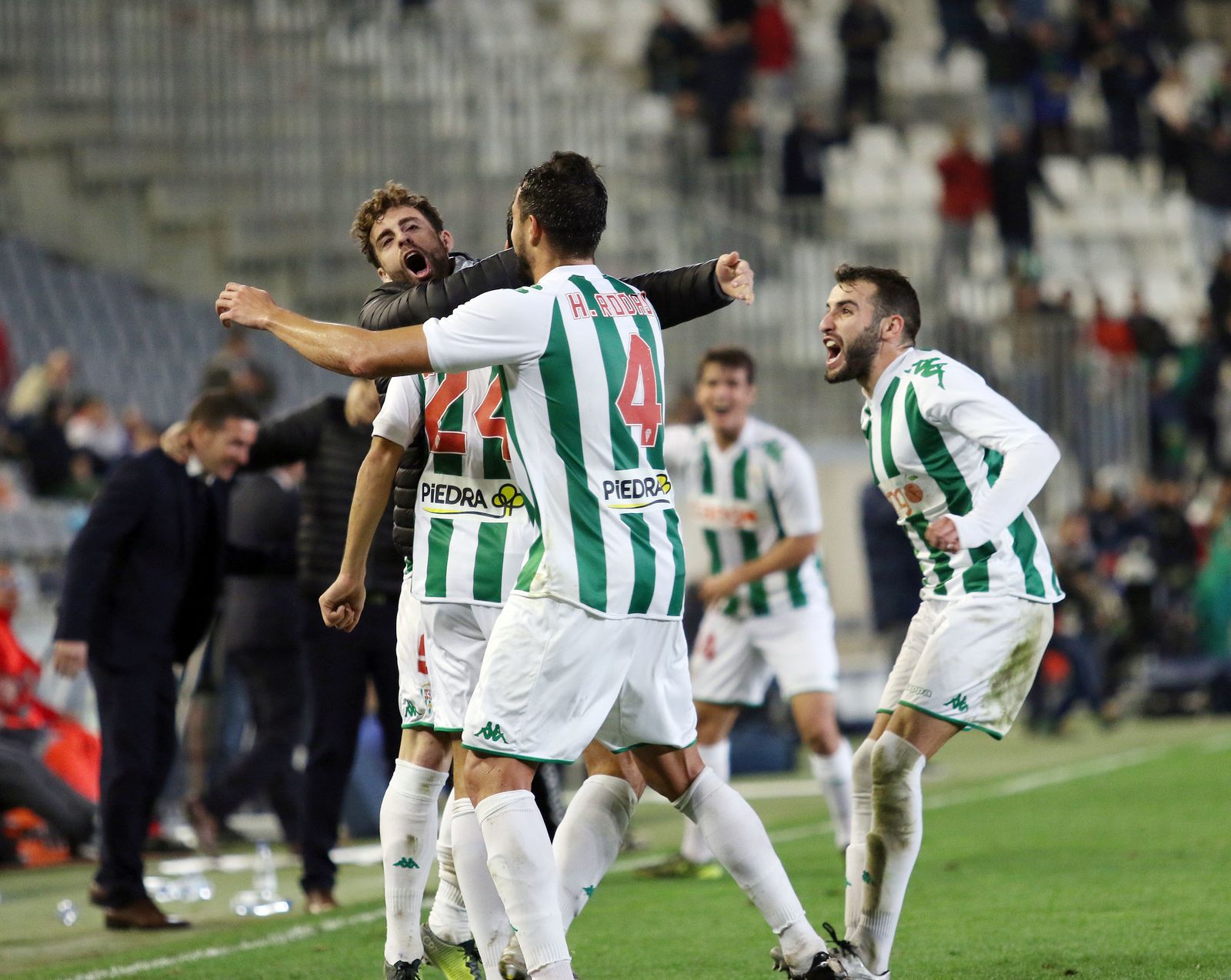 Las imágenes del Córdoba-Málaga