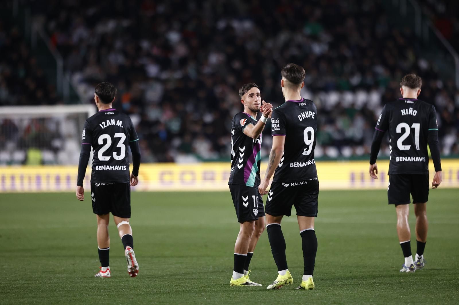 El Córdoba-Málaga CF, en fotos