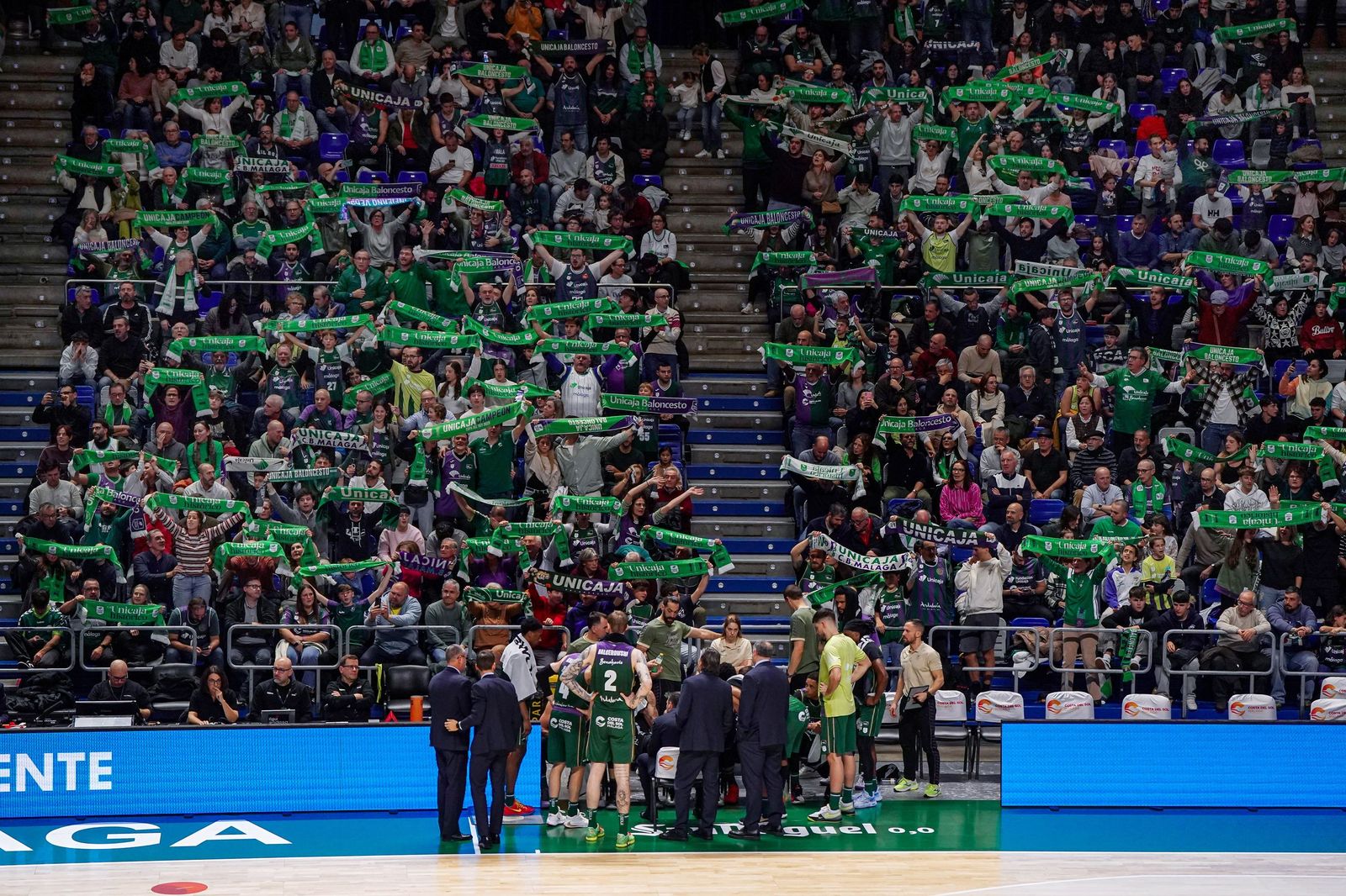 Imagen del Unicaja-Andorra.