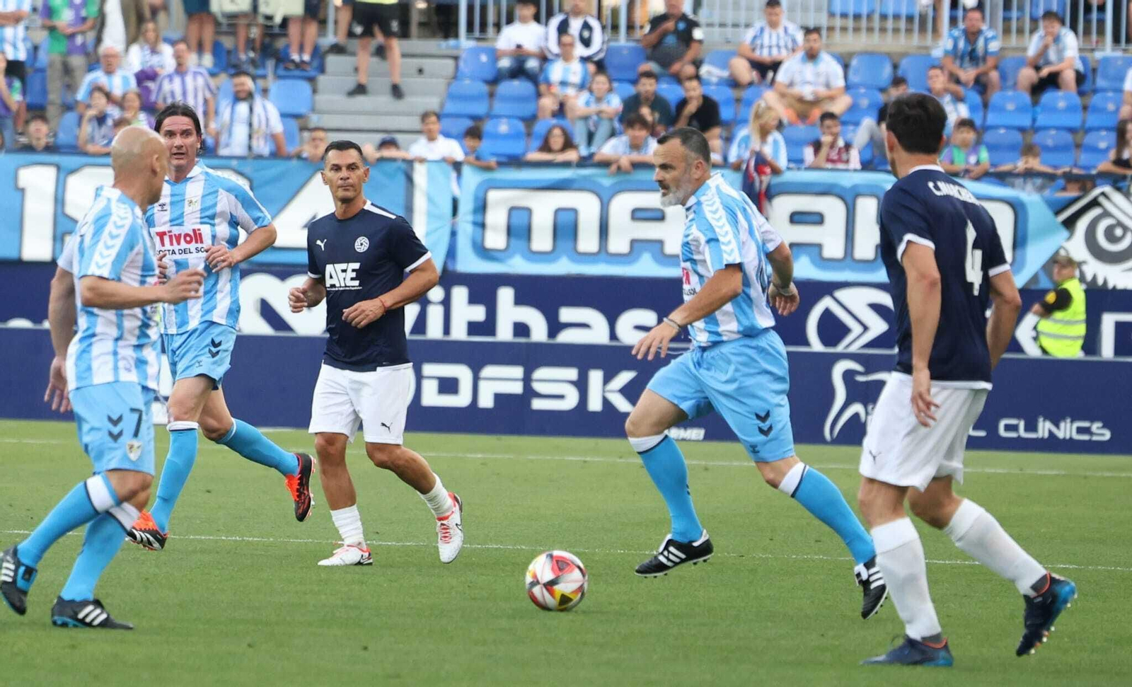 El Partido de Leyendas del Málaga CF, en imágenes