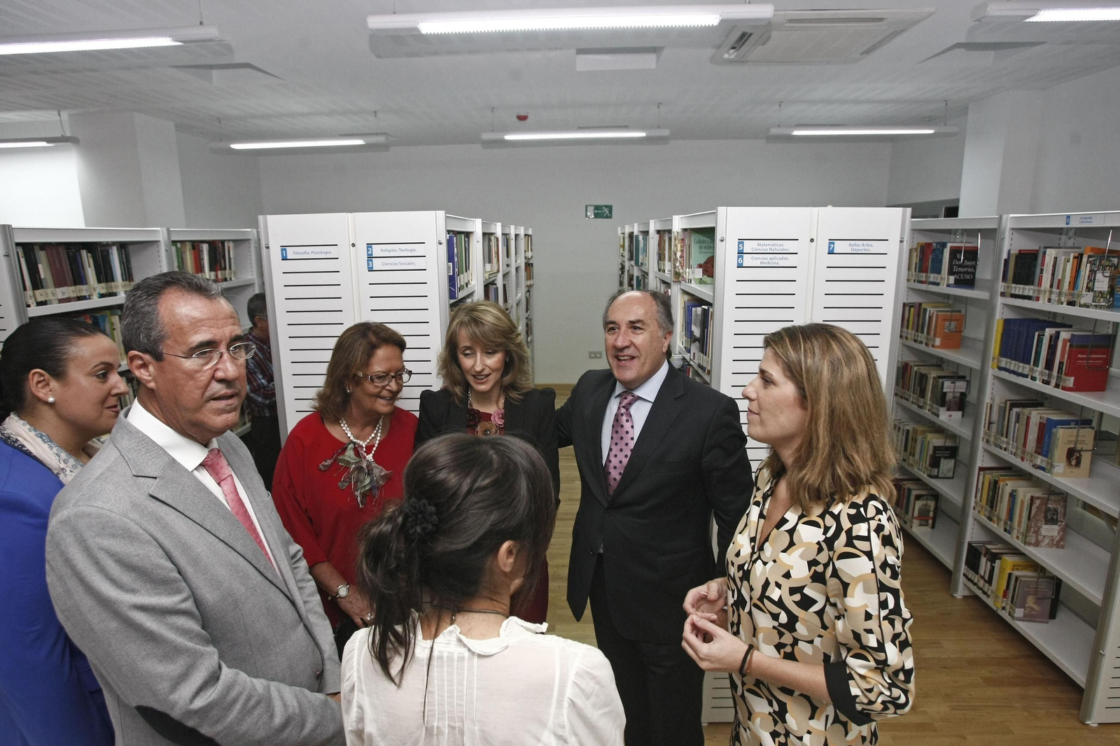 Fotos de la inauguración del centro documental José Luis Cano en Algeciras