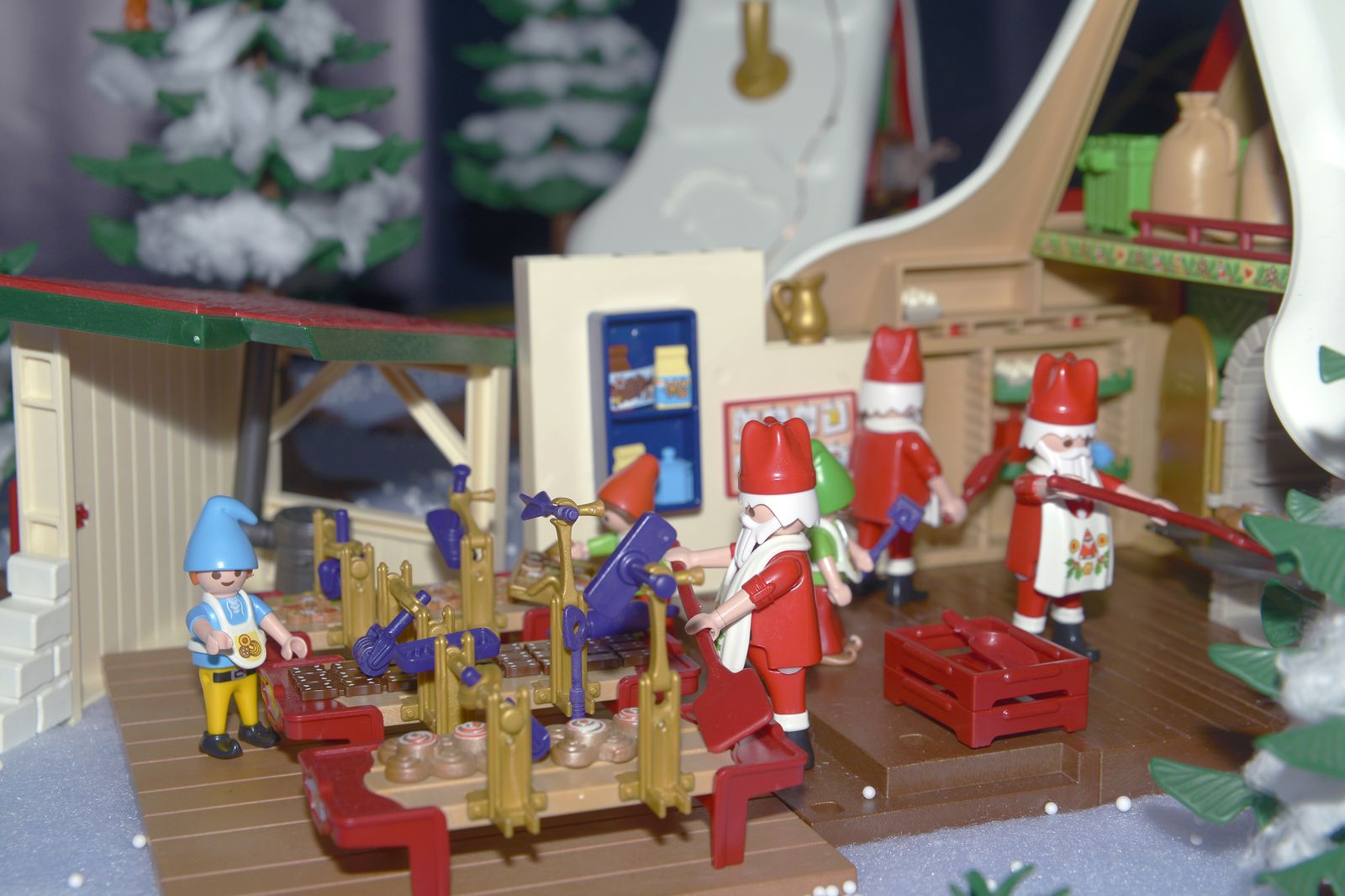 Fotos del Belén de playmobil en La Línea