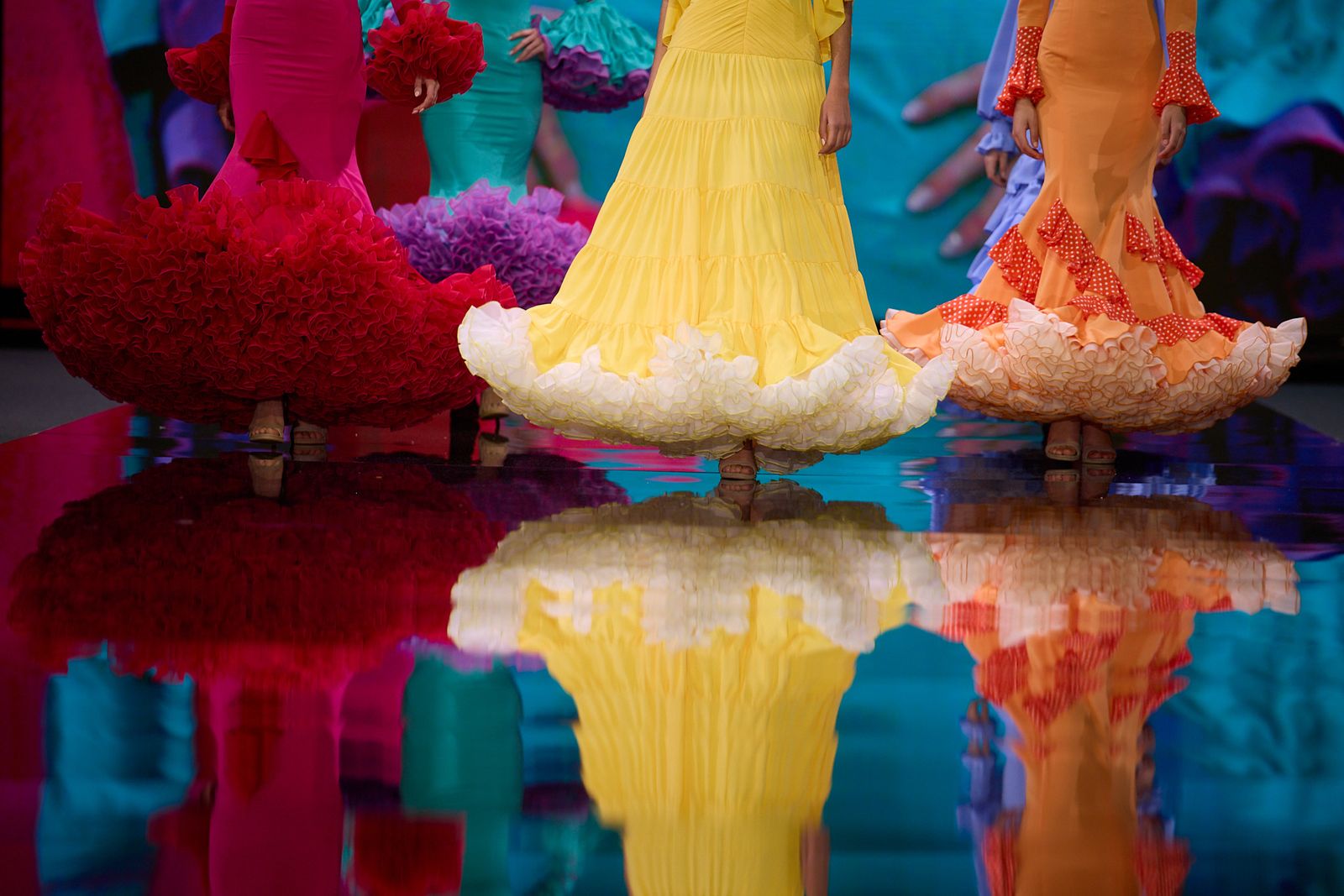 El desfile de Huelva, flamencos por naturaleza en Simof 2026, todas las fotos