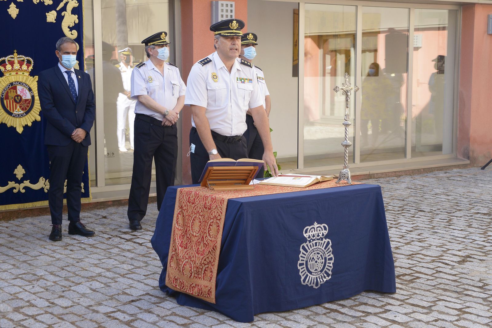 Toma de posesión de Francisco López Matesanz como comisario de Algeciras
