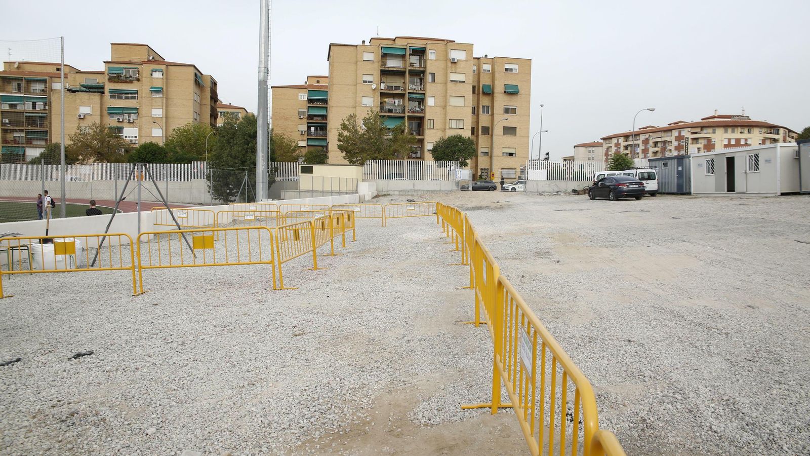 Vista del solar donde se ejecutará la segunda fase