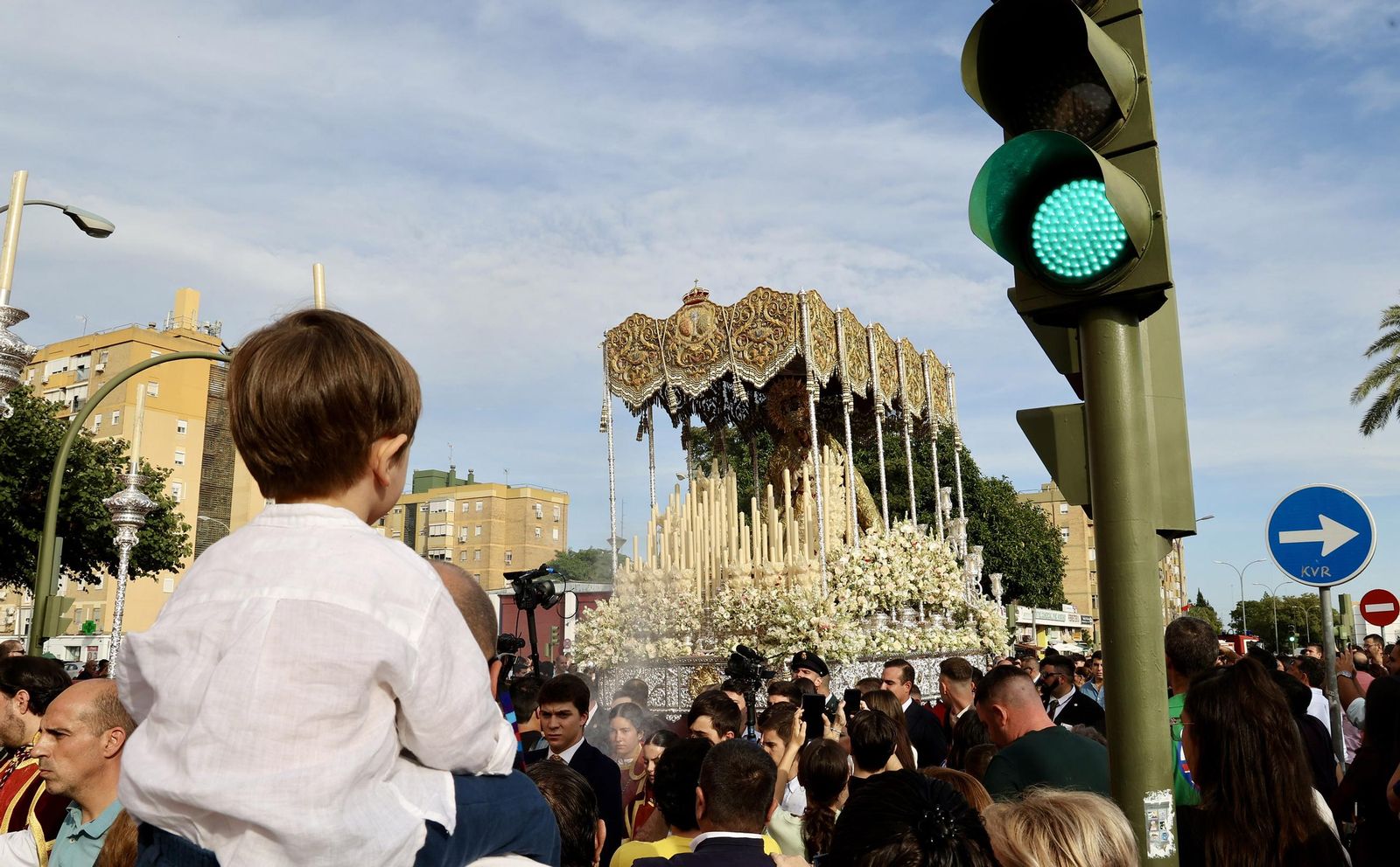 Salida extraordinaria de la Virgen del Amor