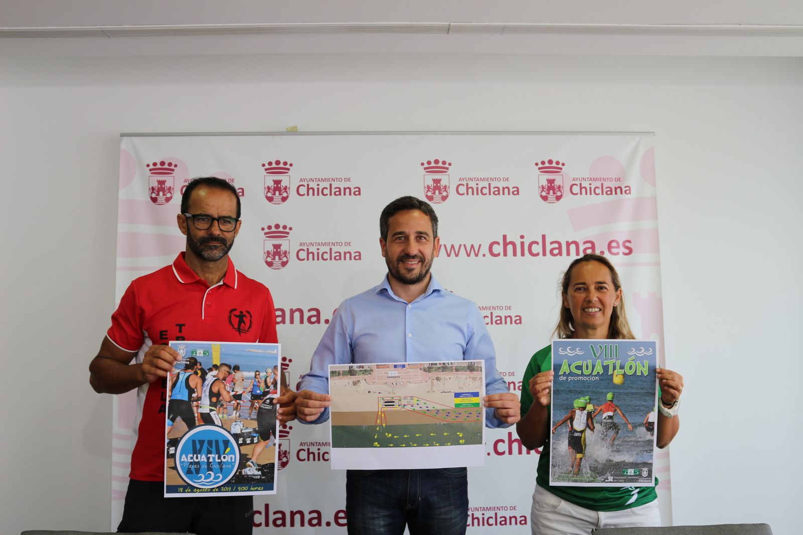 Momento de la presentación de la prueba en la sala de prensa del Ayuntamiento.