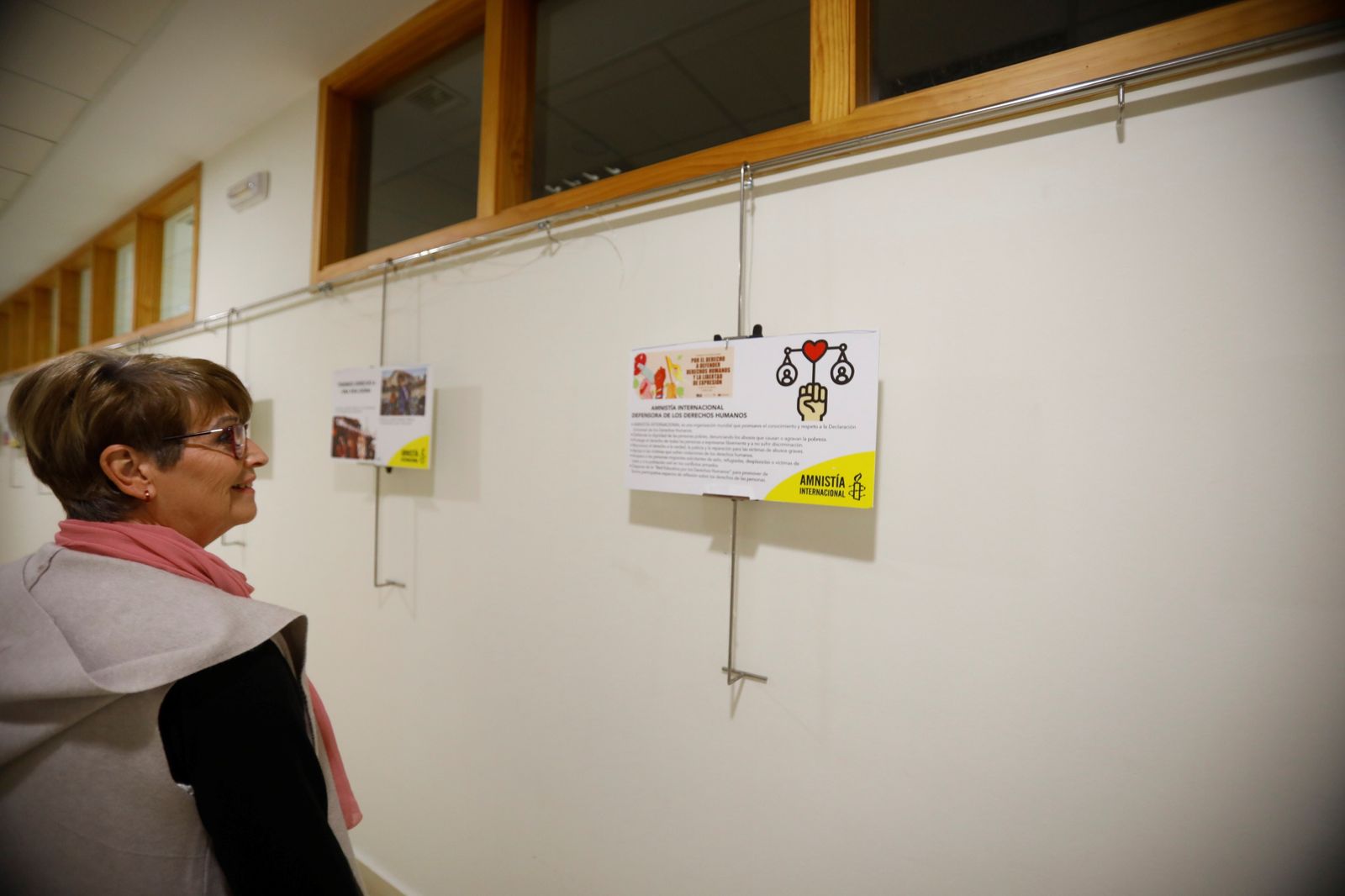 La exposición 'Derechos Humanos, presente y futuro' de Amnistía Internacional, en imágenes