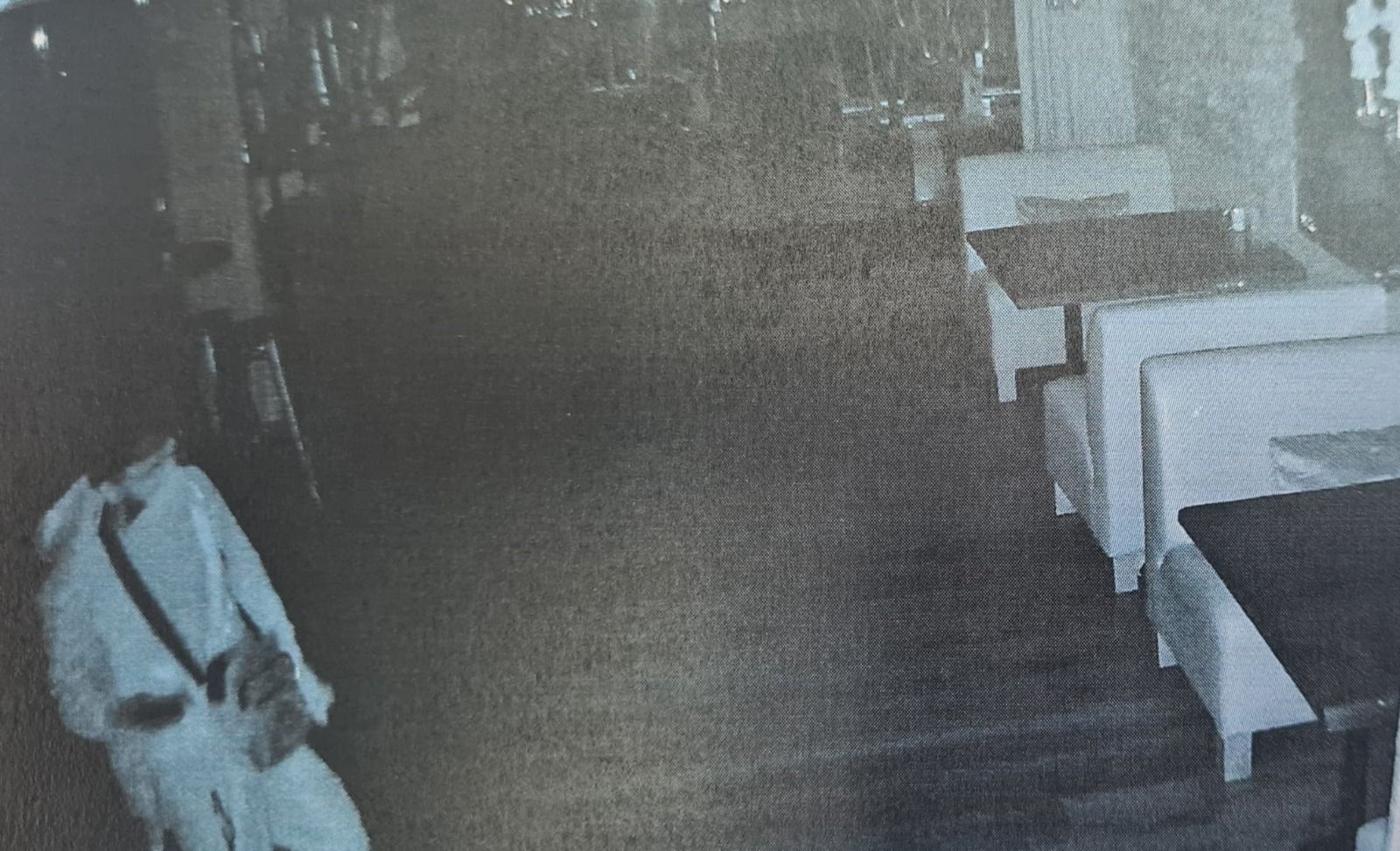 Captura de la cámara de seguridad de Upper Rock.