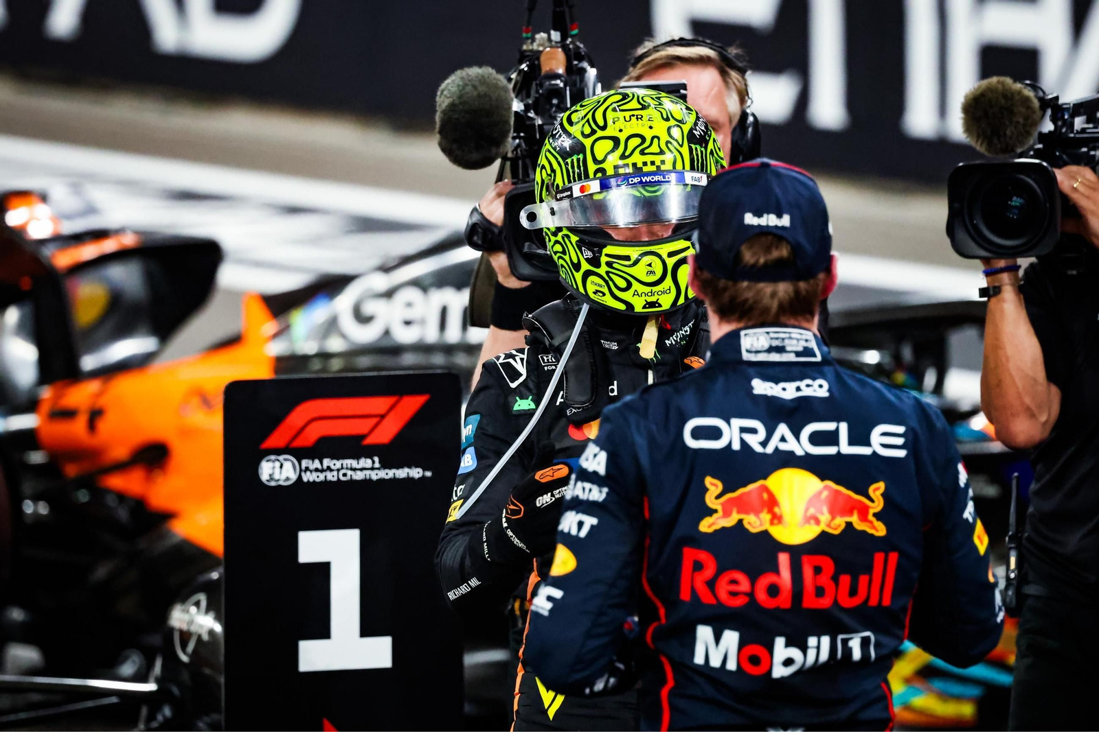 Las fotos del título mundial de Lando Norris en la Fórmula 1