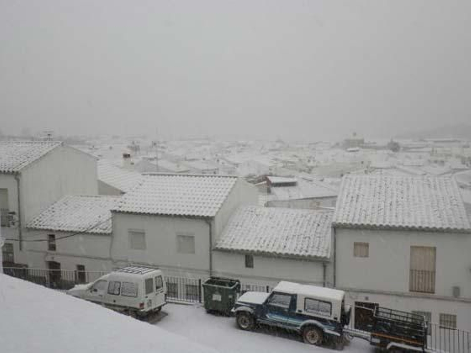Nieve en Guadalcanal.

Foto: Francisco Javier Ortiz
