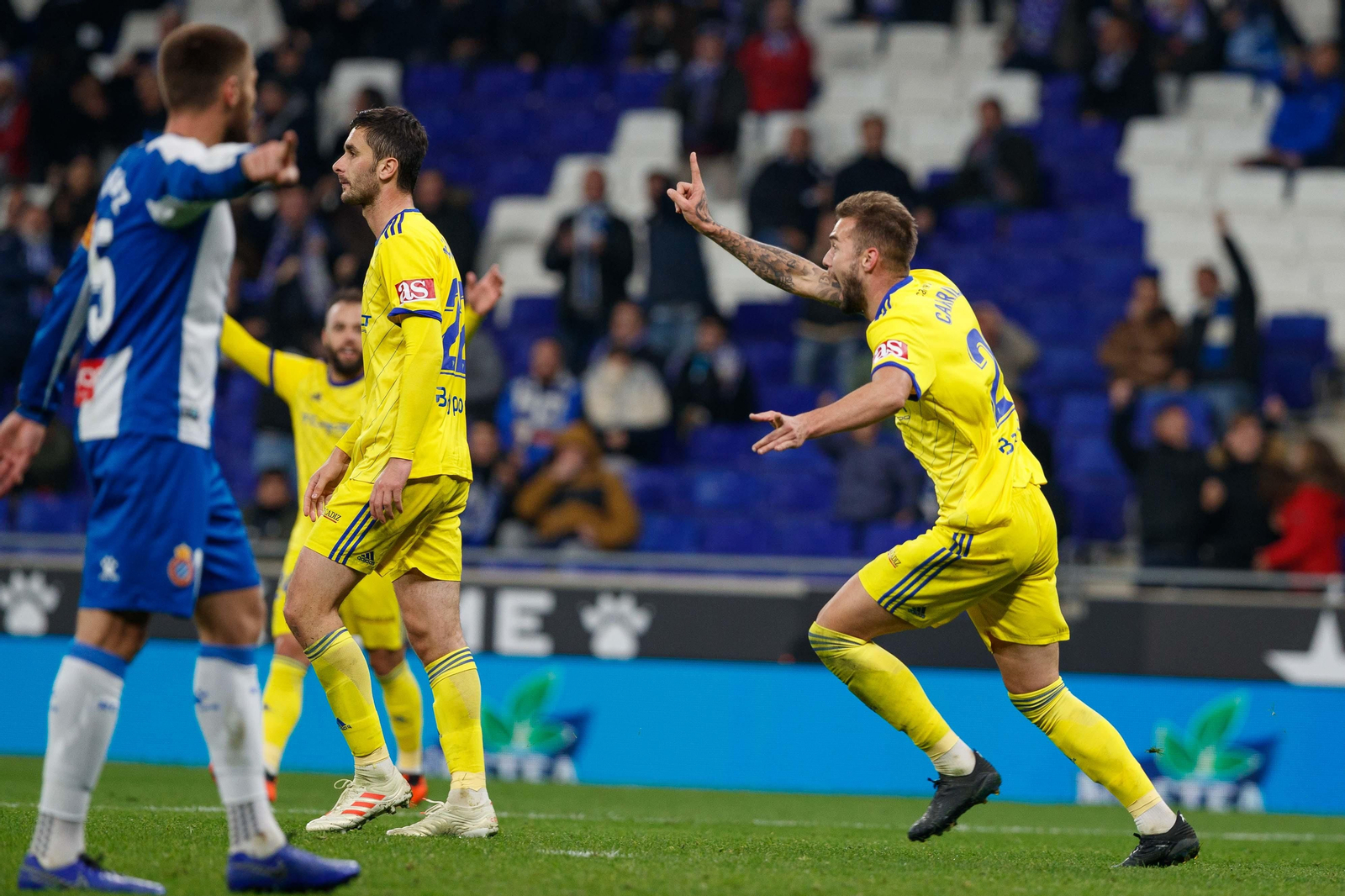 Las imágenes del Espanyol-Cádiz