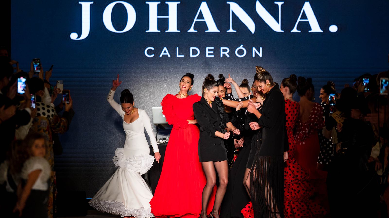 El desfile de Johanna Calderón en We Love Flamenco 2022.