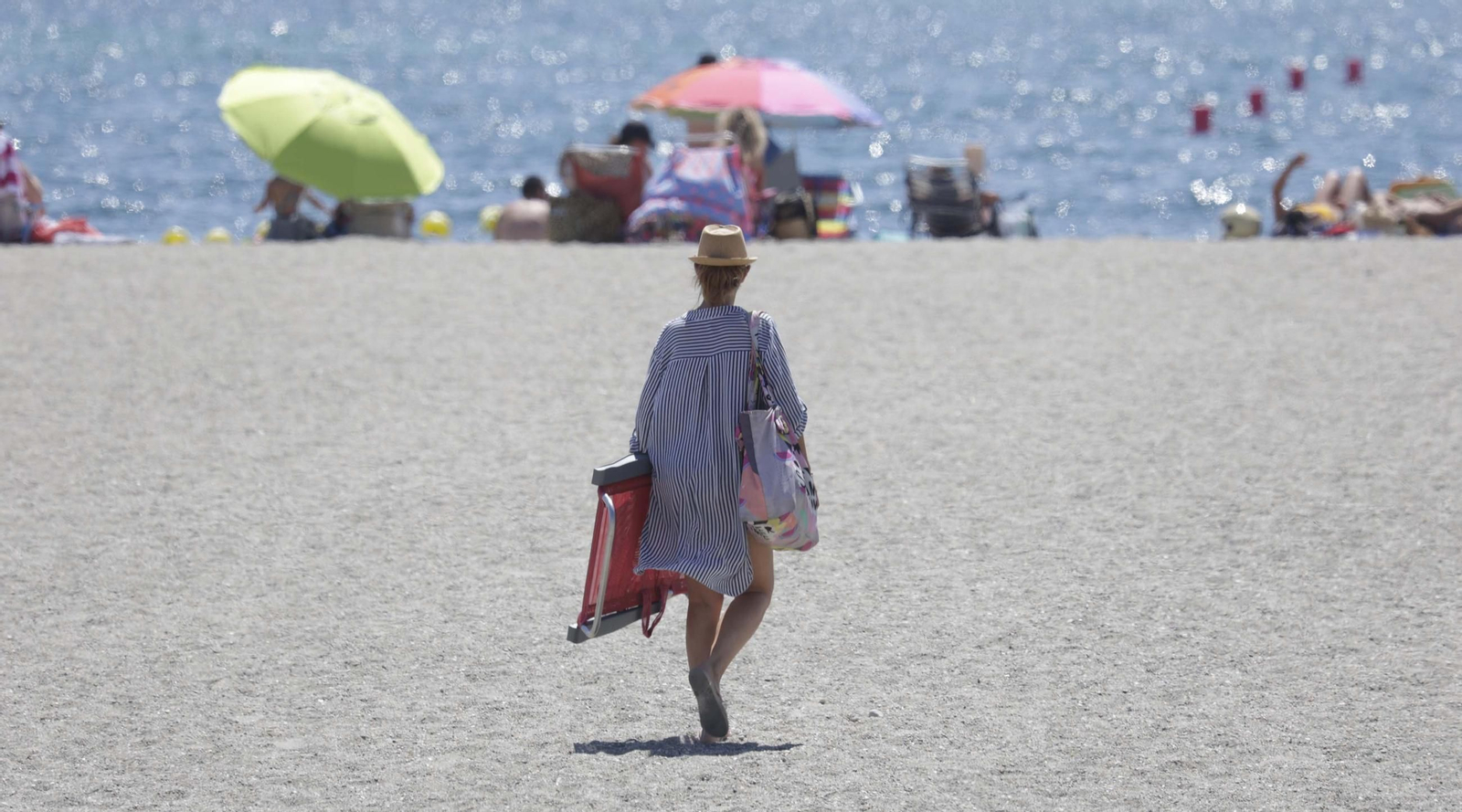 Fotos del primer domingo de julio en las playas de La Línea