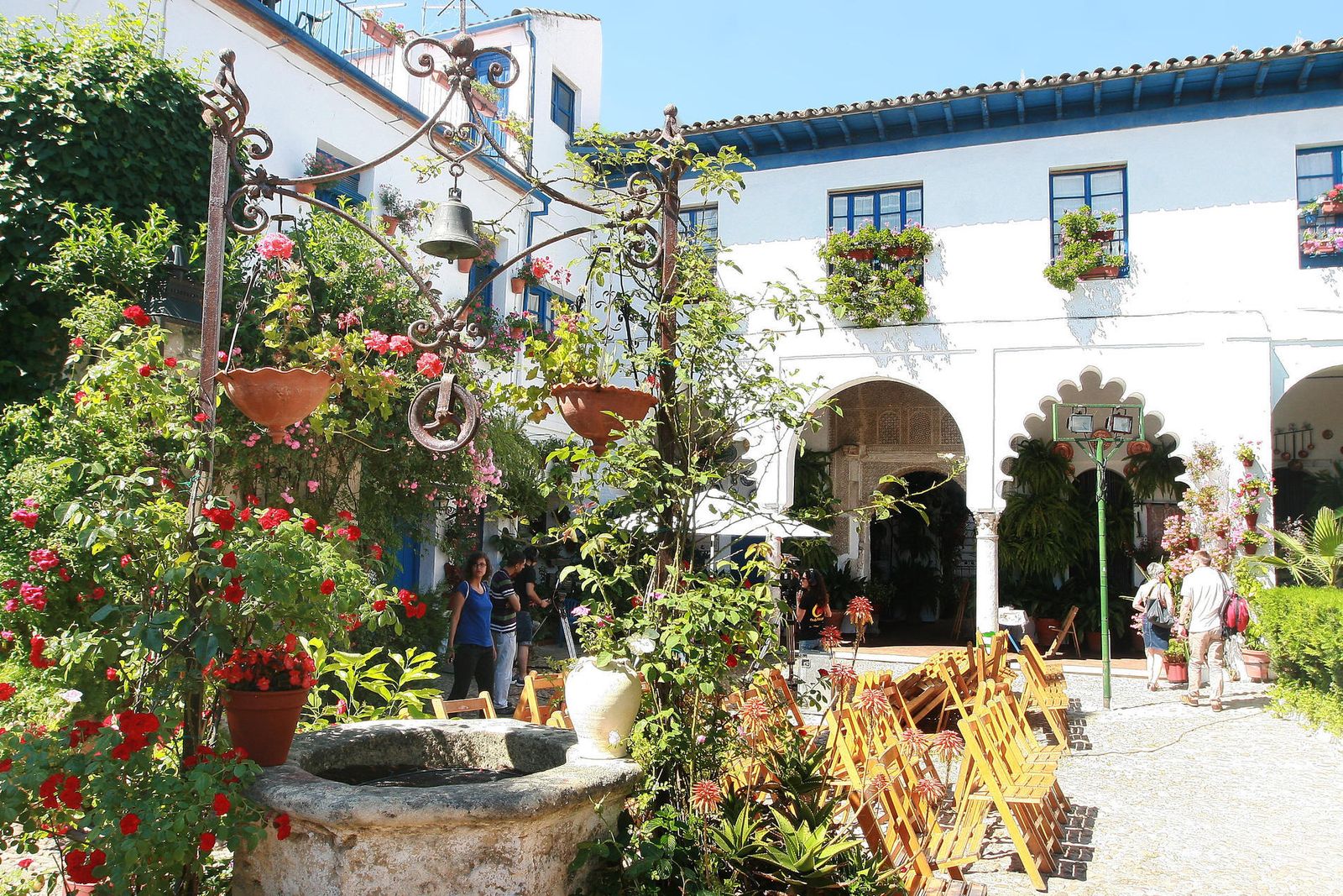 Patio de la Casa de las Campanas.