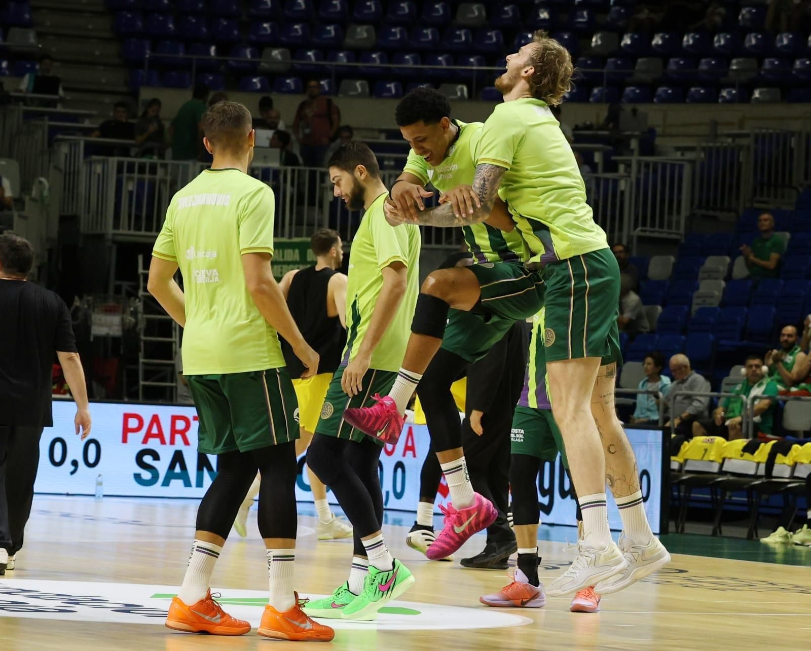El Unicaja-Mersin, en fotos