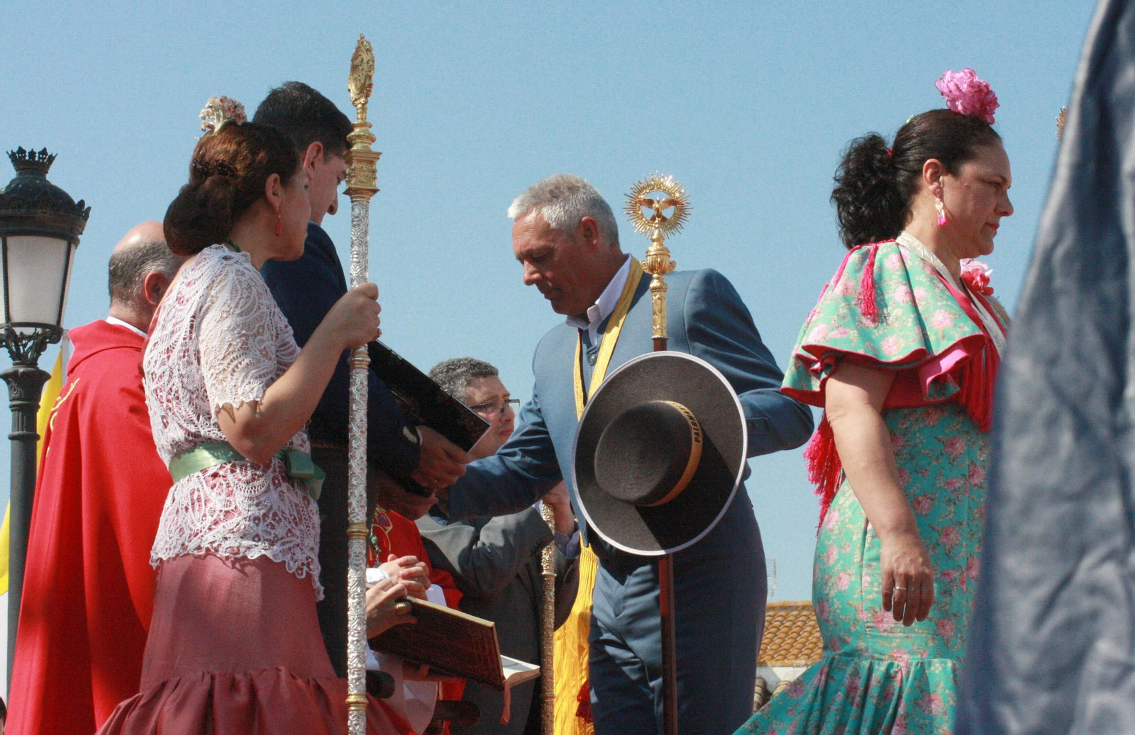 Las imágenes de la Misa de Pentecostés en El Rocío