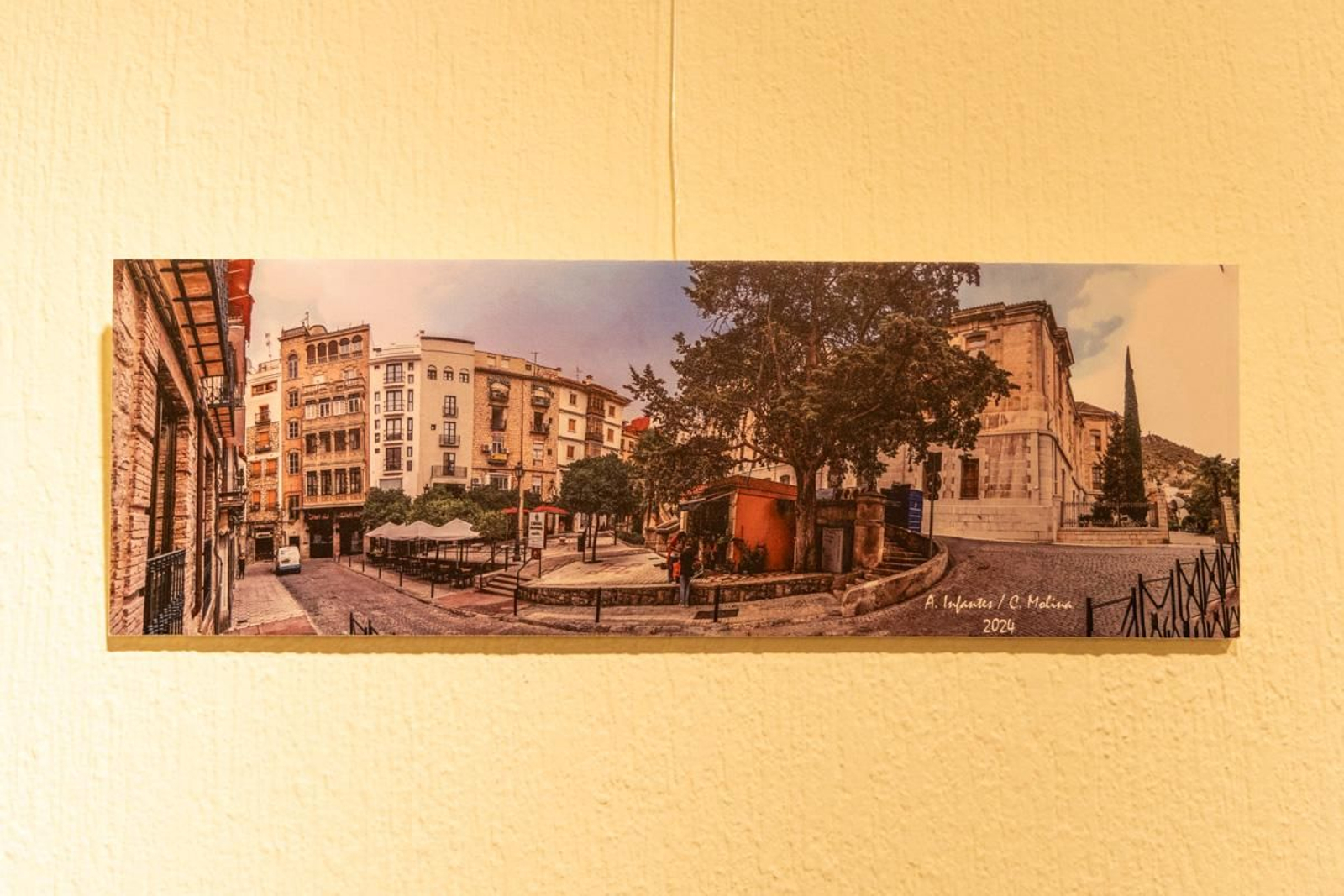 Exposición de "Plazas y rincones del Casco Histórico de Jaén", en imágenes