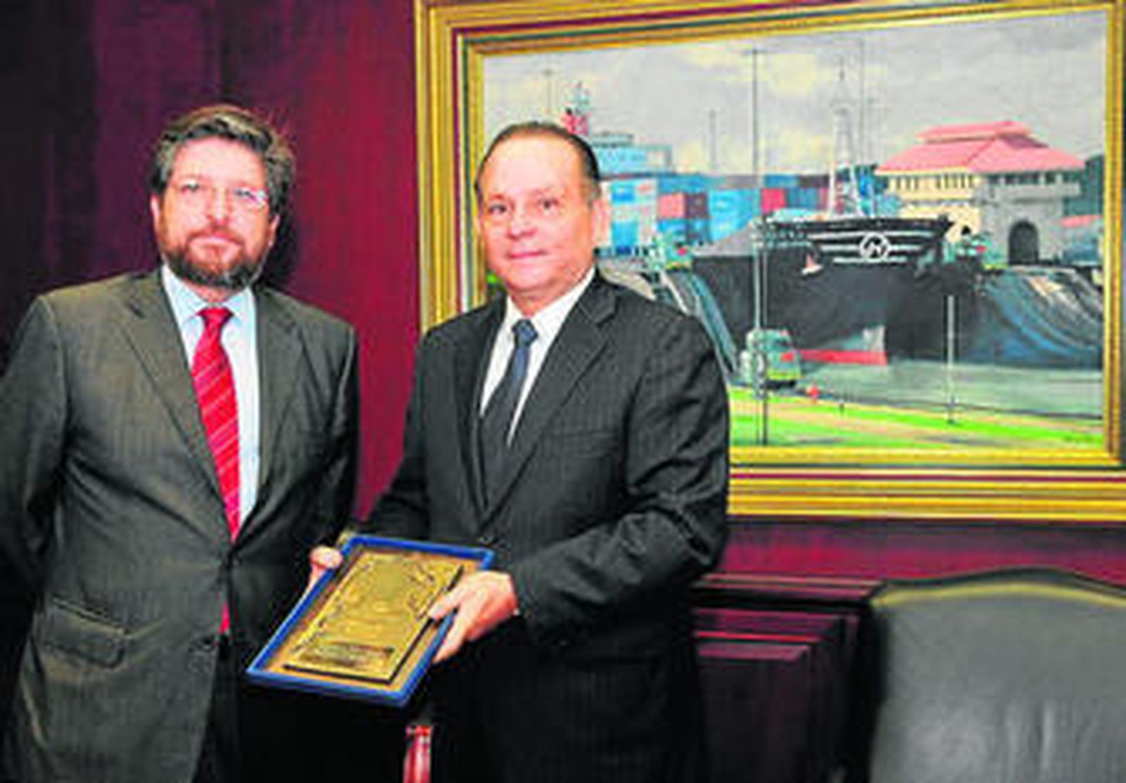 José Luis Hormaechea y Alberto Alemán, en Panamá.