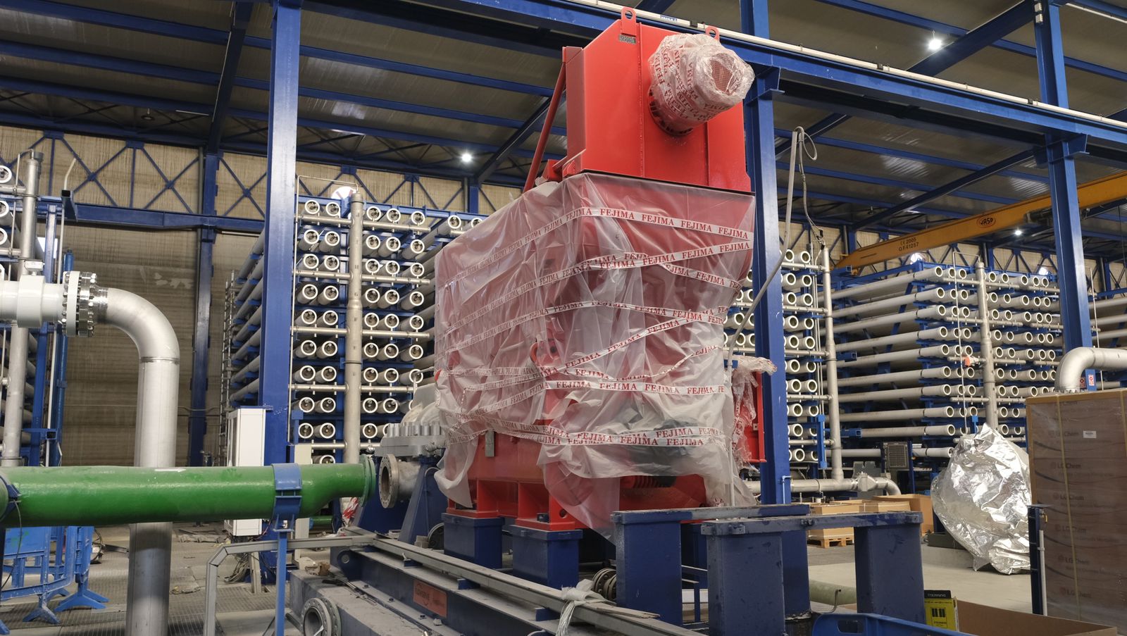 Visita a la desaladora Mar de Alborán.