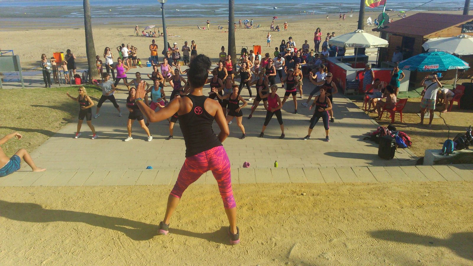 Actividades deportivas en La Cachucha, en una imagen de archivo