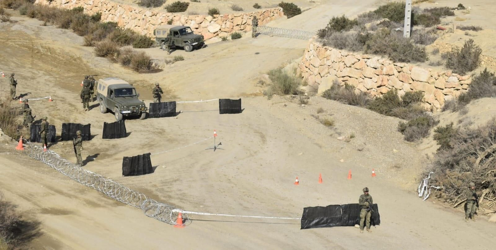 Los Regulares de Melilla se prueban en Viator: guerra total en el ejercicio Alhucemas 25