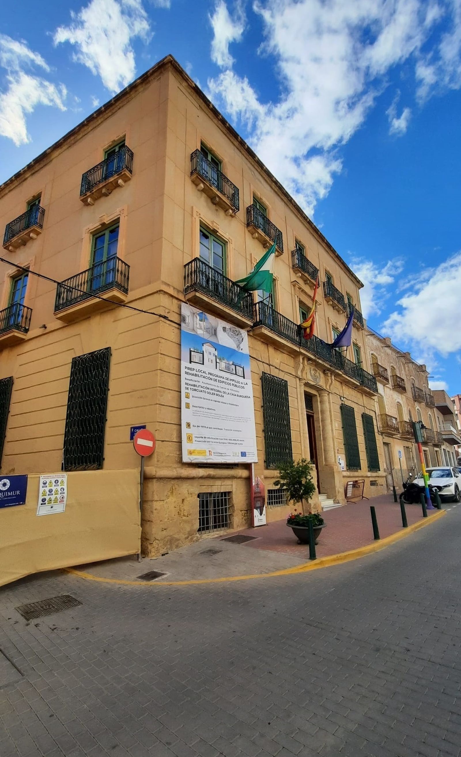 Así luce el Palacete Torcuato Soler Bolea.