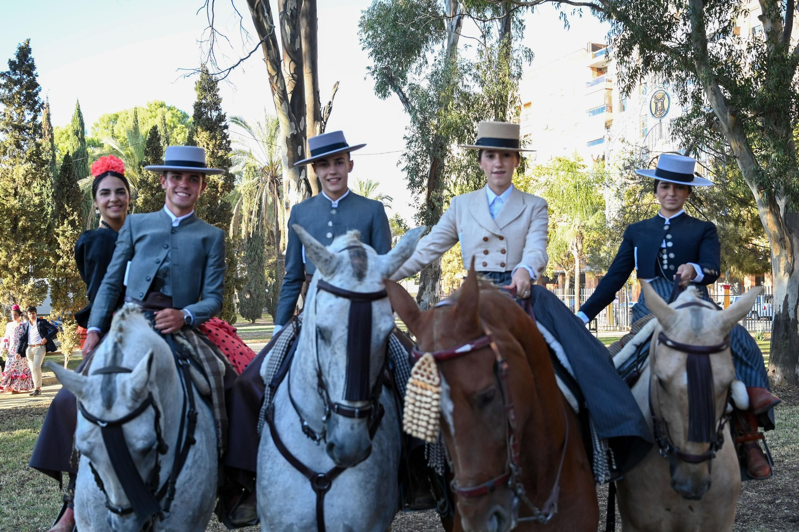 Imágenes del ambiente nocturno del 11 de octubre en la Feria del Caballo 2025